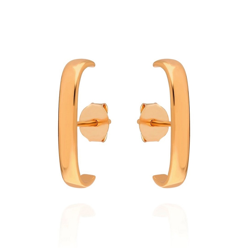 HI CLASS* 14K gold plated small earrings