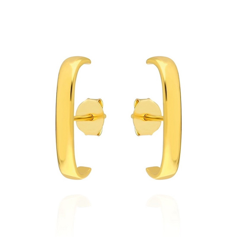 HI CLASS* 14K gold plated small earrings