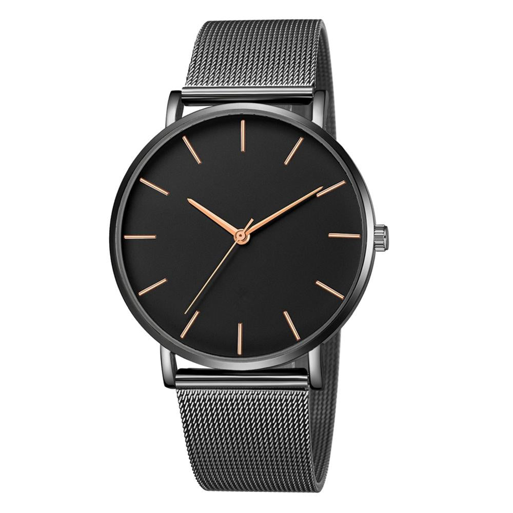 HI CLASS* Ultra-thin minimalist mesh watch