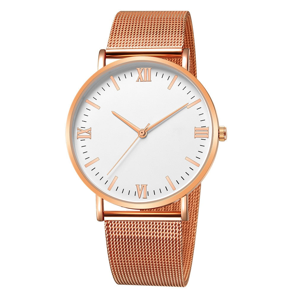 HI CLASS* Ultra-thin minimalist mesh watch