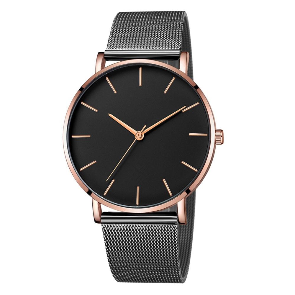 HI CLASS* Ultra-thin minimalist mesh watch