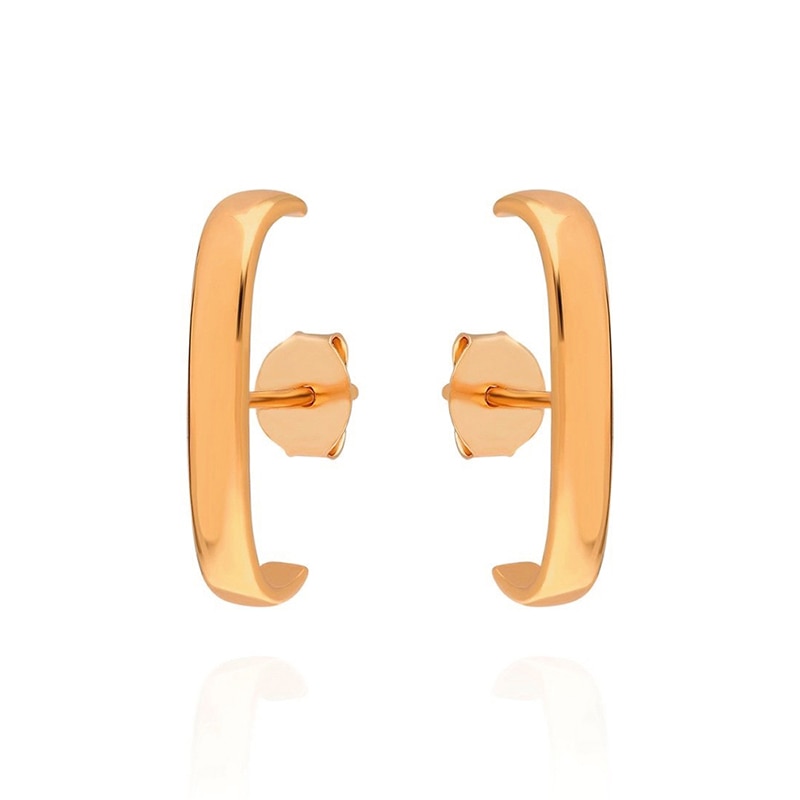 HI CLASS* 14K gold plated small earrings