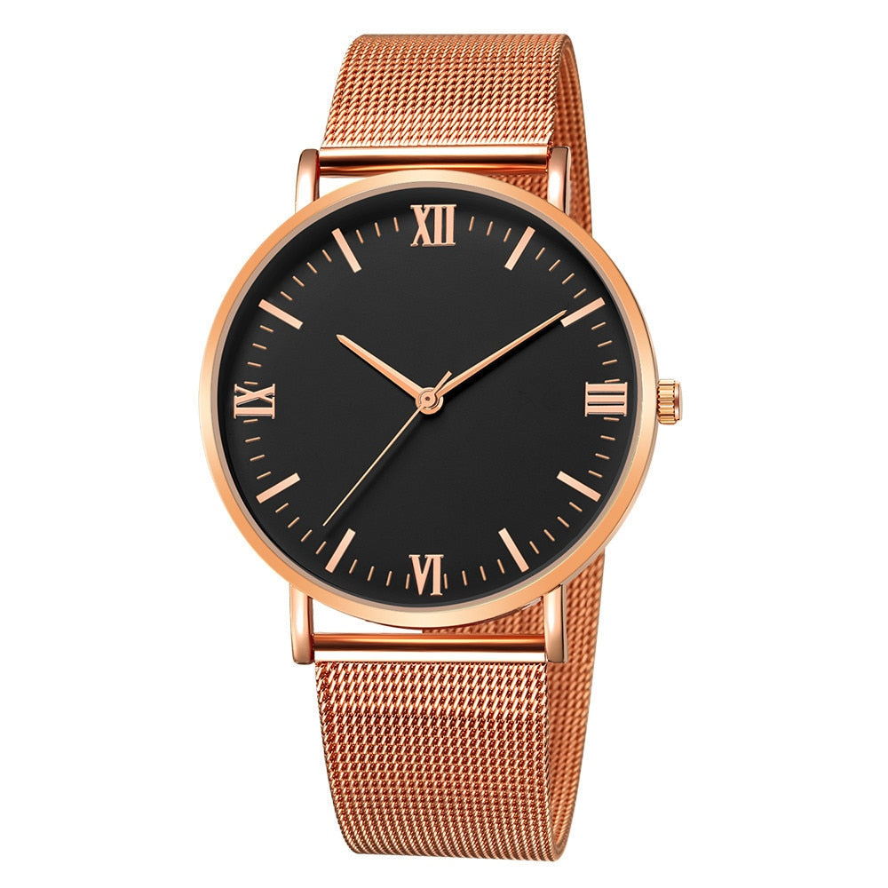 HI CLASS* Ultra-thin minimalist mesh watch