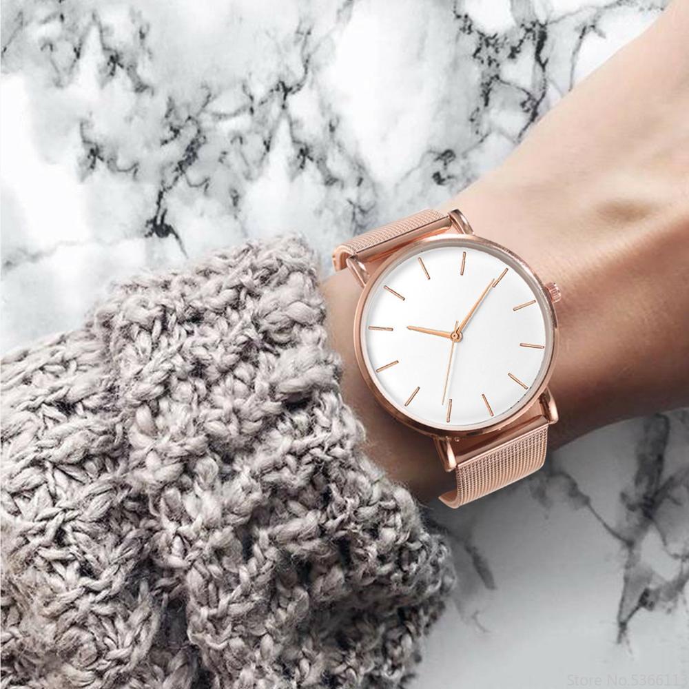 HI CLASS* Ultra-thin minimalist mesh watch