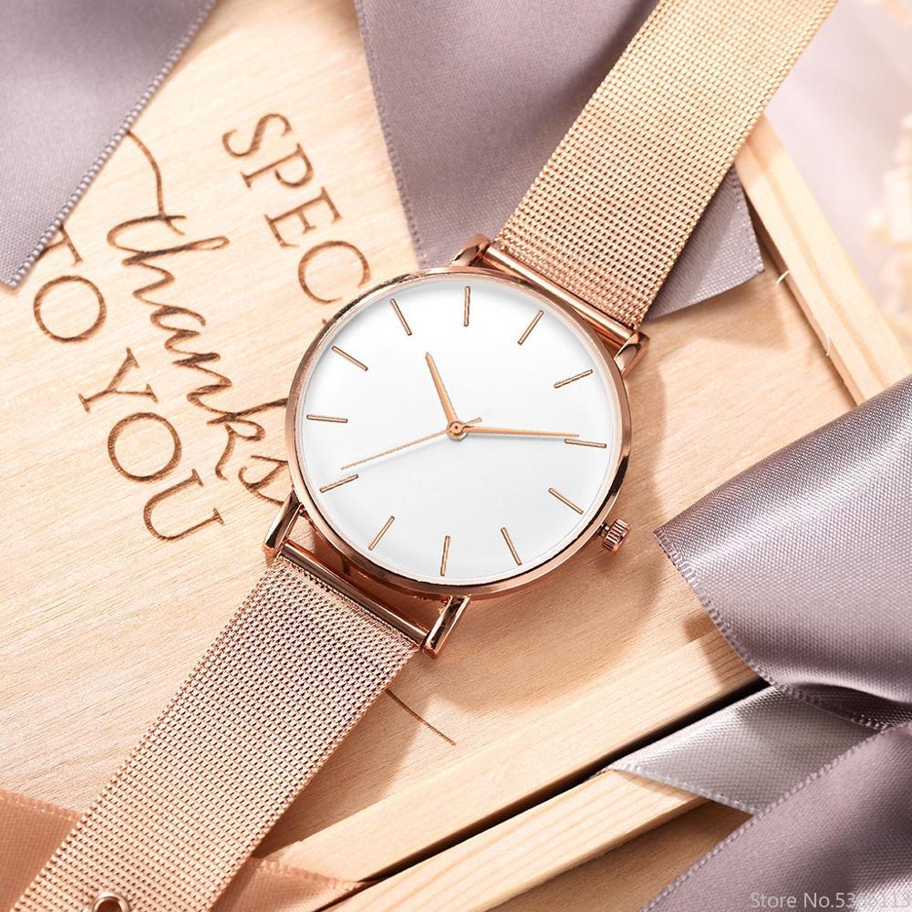 HI CLASS* Ultra-thin minimalist mesh watch