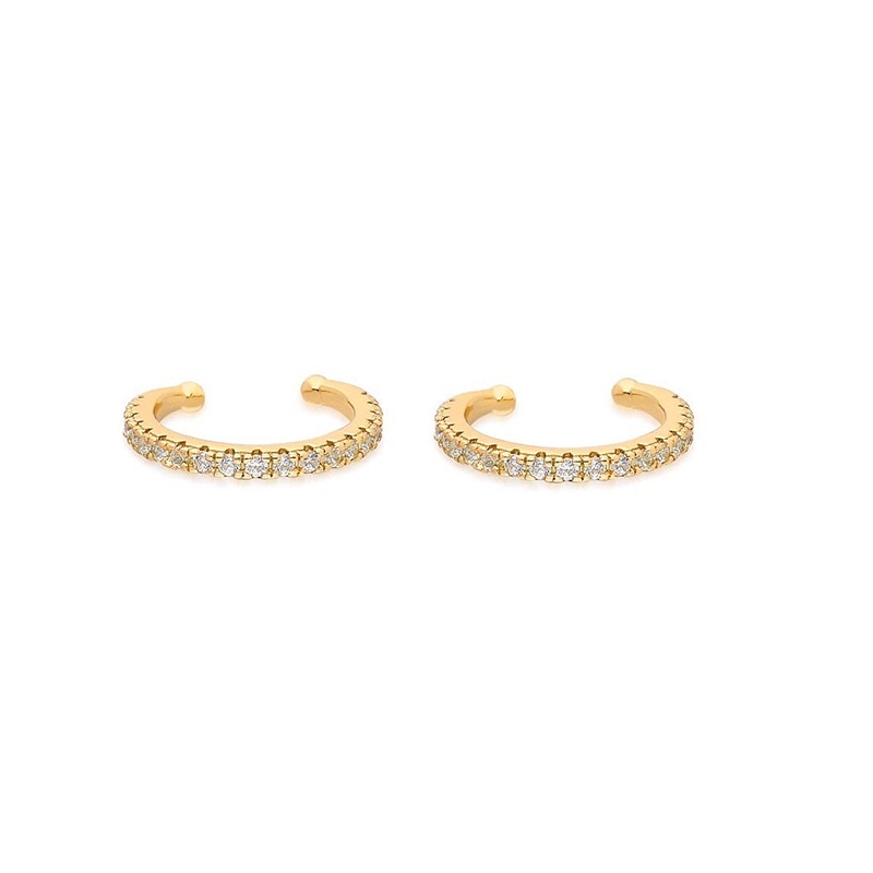 HI CLASS* 14K gold plated small earrings