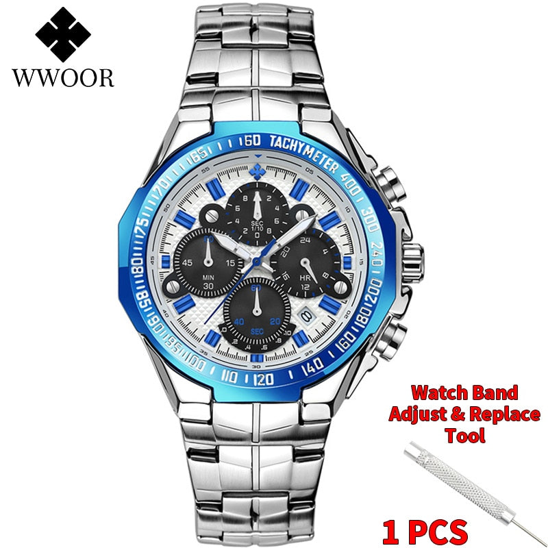 HI CLASS* Fashion waterproof men's luxury watches gold