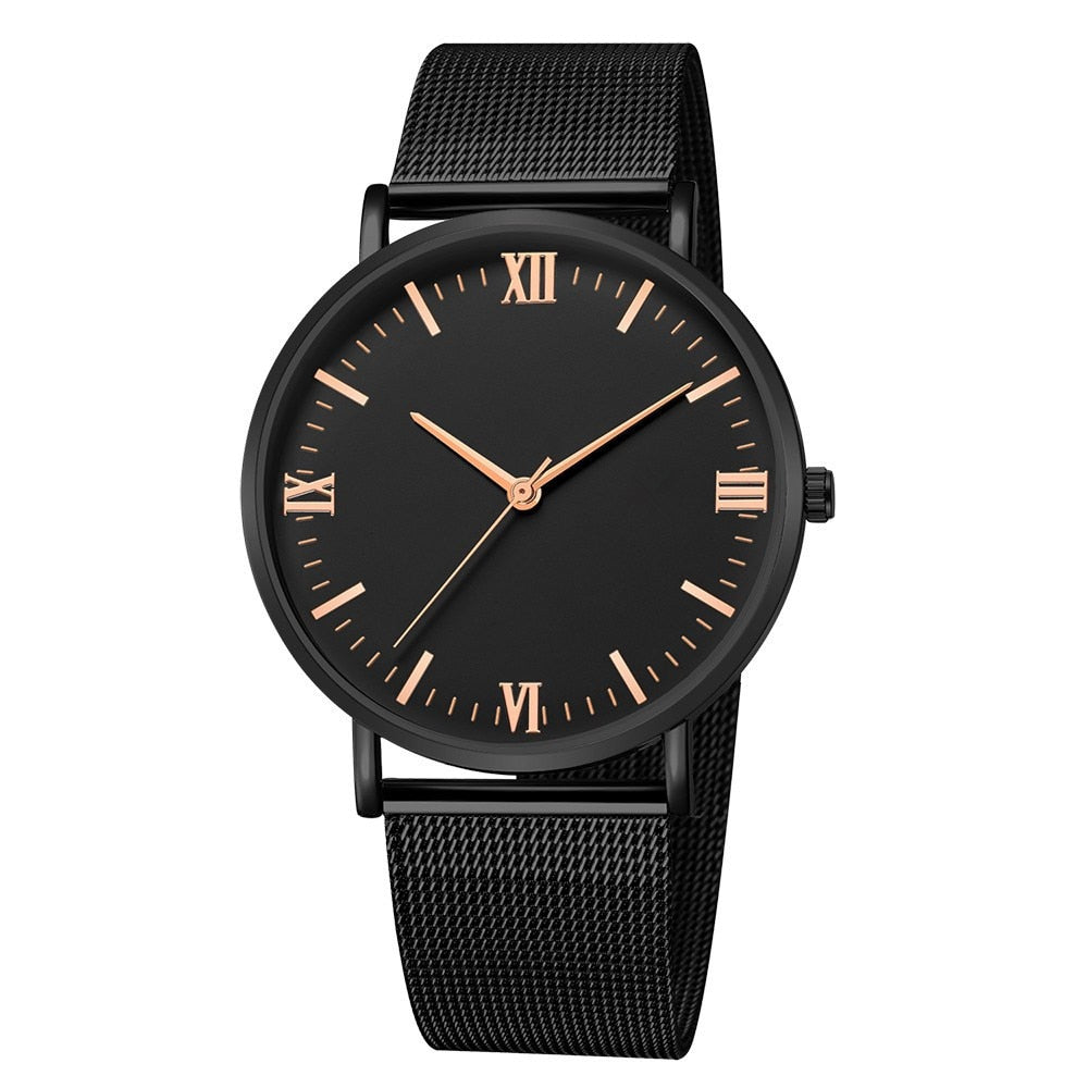 HI CLASS* Ultra-thin minimalist mesh watch