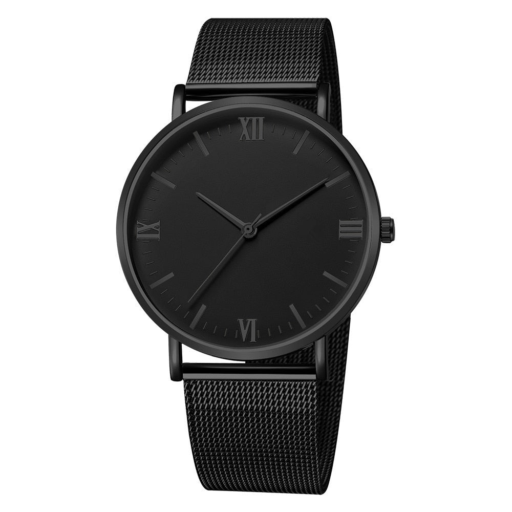 HI CLASS* Ultra-thin minimalist mesh watch