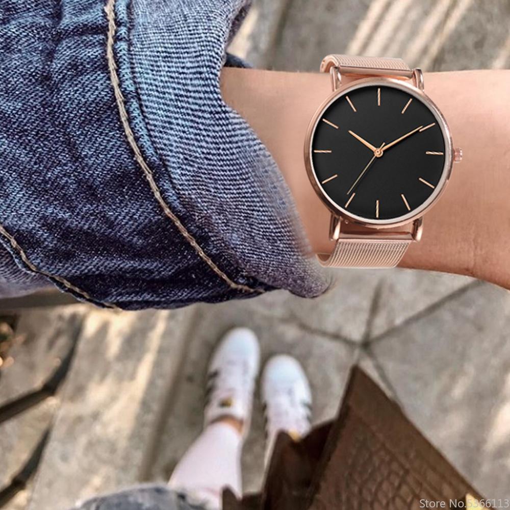 HI CLASS* Ultra-thin minimalist mesh watch