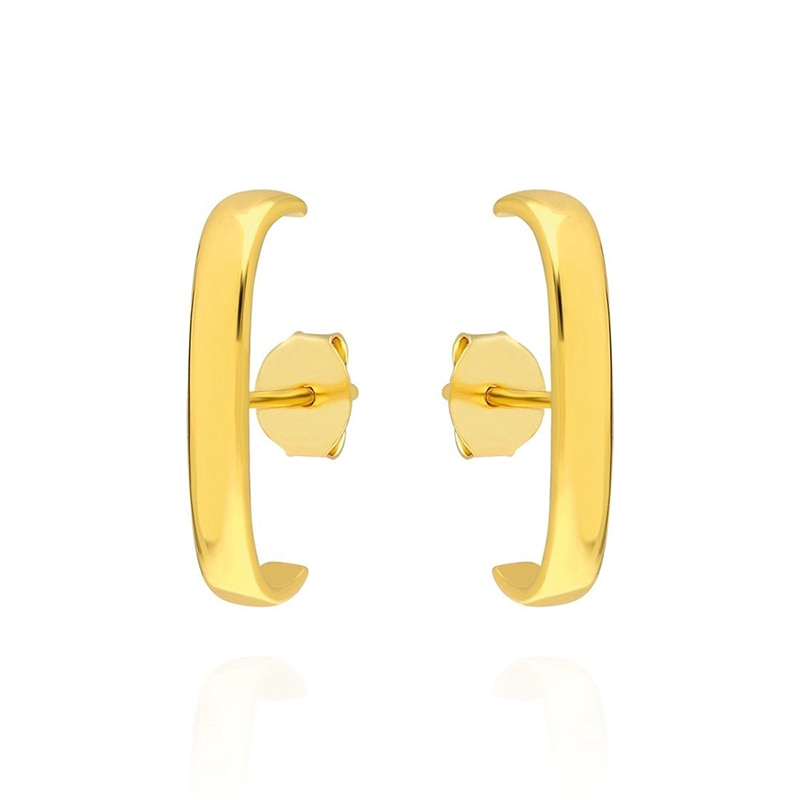 HI CLASS* 14K gold plated small earrings