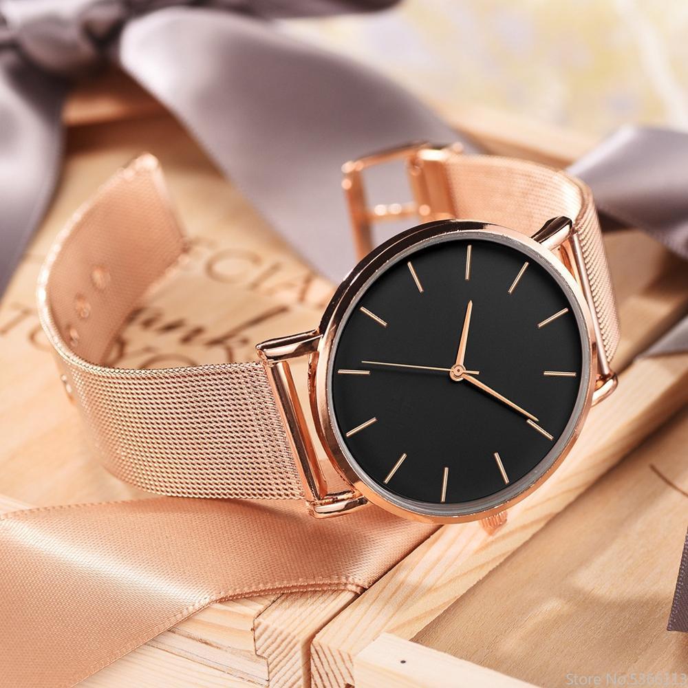 HI CLASS* Ultra-thin minimalist mesh watch